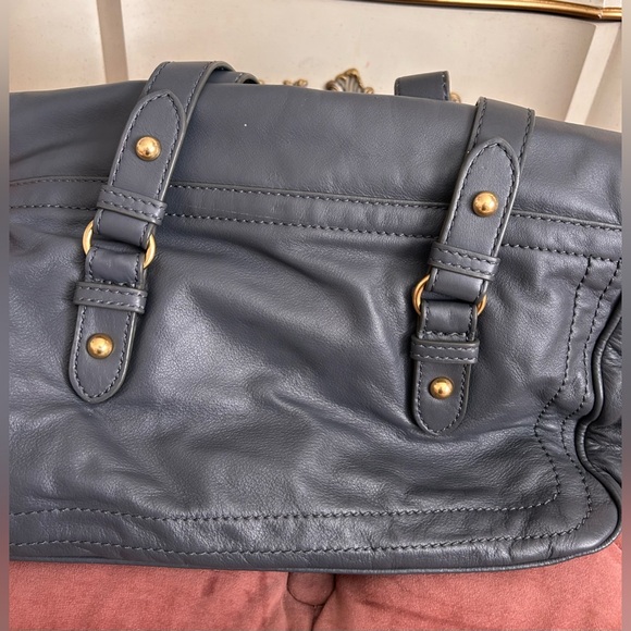 Marc Jacobs Pedal to Metal Gray Leather Bag EUC - Picture 7 of 14